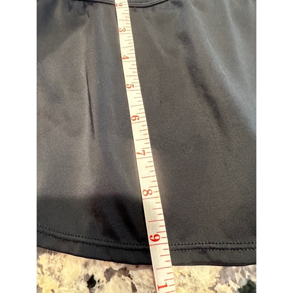 Nike Womens Black Athletic Swim Tennis Yoga Size  8 Medium Built-in Liner - Picture 7 of 7
